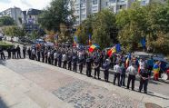 Как прошла акция протеста у генпрокуратуры в Кишиневе (ФОТО)