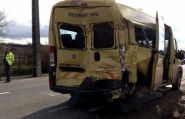 ДТП с участием школьного автобуса в Унгенах: восемь человек госпитализированы