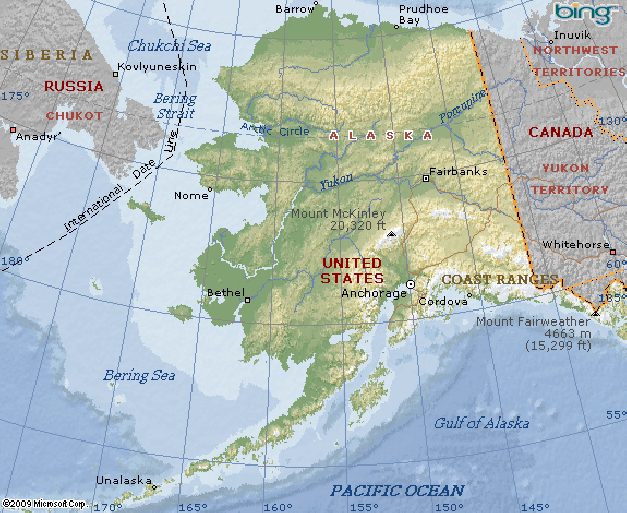 Между аляской. Граница России и Аляски на карте. Границы Аляски с Россией и США на карте. Аляска на карте России. Аляска на карте Америки.