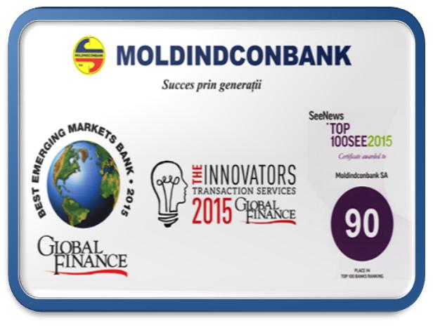 Moldindconbank отмечает 24-летие реорганизации в акционерное общество