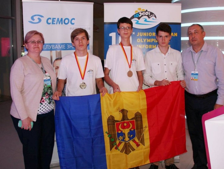 Исключительные успехи молдавских учащихся на Балканской олимпиаде по информатике среди юниоров (ФОТО)